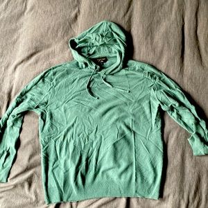 JCrew cashmere men’s hoodie size XL